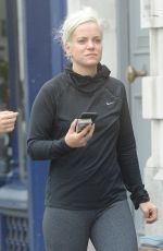 LILY ALLEN Leaves a Gym in Notting Hill 05/05/2017