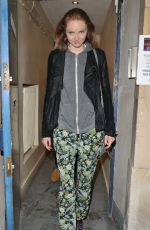 LILY COLE Out and About in London 05/12/2017