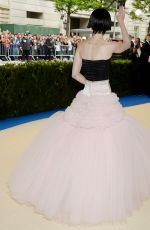 LILY COLLINS at 2017 MET Gala in New York 05/01/2017
