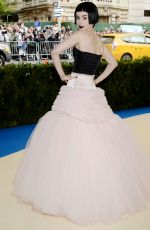 LILY COLLINS at 2017 MET Gala in New York 05/01/2017