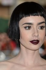 LILY COLLINS at 2017 MET Gala in New York 05/01/2017