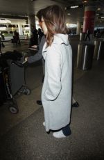 LILY COLLINS at Los Angeles International Airport 05/27/2017