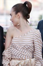 LILY COLLINS at Okja Photocall at 2017 Cannes Film Festival 05/19/2017