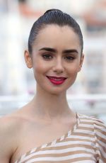 LILY COLLINS at Okja Photocall at 2017 Cannes Film Festival 05/19/2017