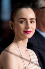 LILY COLLINS at Okja Press Conference at 70th Annual Cannes Film Festival 05/19/2017