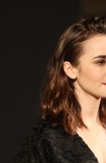 LILY COLLINS at Panthere De Cartier Watch Launch in Los Angeles 05/05/2017