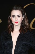 LILY COLLINS at Panthere De Cartier Watch Launch in Los Angeles 05/05/2017