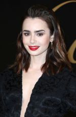 LILY COLLINS at Panthere De Cartier Watch Launch in Los Angeles 05/05/2017