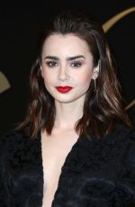 LILY COLLINS at Panthere De Cartier Watch Launch in Los Angeles 05/05/2017