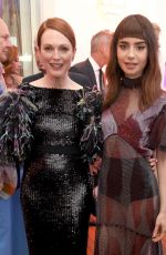LILY COLLINS at Variety and HBO Dinner at Cannes Film Festival 05/20/2017