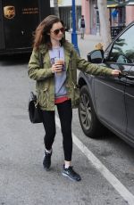 LILY COLLINS Out and About in Beverly Hills 05/30/2017