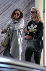 LILY COLLINS Shopping at The Grove in Los Angeles 05/14/2017