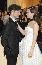 LILY JAMES at 2017 MET Gala in New York 05/01/2017