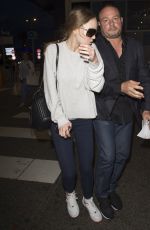 LILY-RESE DEPP Arrives at Airport in Nice 05/15/2017