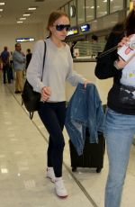 LILY-RESE DEPP Arrives at Airport in Nice 05/15/2017