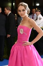 LILY-ROSE DEPP at 2017 MET Gala in New York 05/01/2017