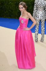 LILY-ROSE DEPP at 2017 MET Gala in New York 05/01/2017