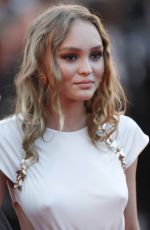LILY-ROSE DEPP at Ismael’s Ghosts Screening and Opening Gala at 70th Annual Cannes Film Festival 05/17/2017