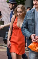 LILY-ROSE DEPP Out and About in Cannes 05/18/2017