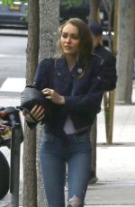 LILY-ROSE DEPP Out for Lunch in Los Angeles 05/25/2017