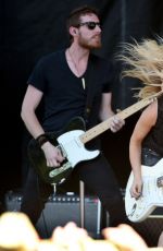 LINDSAY ELL Performs at 2017 Daytime Village at Iheartcountry Festival in Austin 05/06/2017