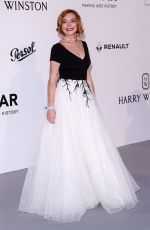 LINDSAY LOHAN at Amfar