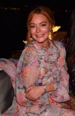 LINDSAY LOHAN at Love on the Rocks Photocall Party at Eden Roc in Antibes 05/23/2017