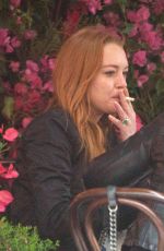 LINDSAY LOHAN Out and About in London 05/05/2017