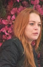 LINDSAY LOHAN Out and About in London 05/05/2017