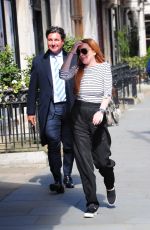 LINDSAY LOHAN Out and About in London 05/05/2017