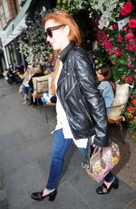 LINDSAY LOHAN Out and About in London 05/16/2017