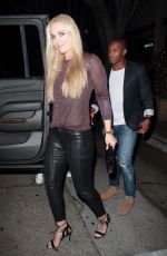 LINDSEY VONN at Madeo Restaurant in Hollywood 05/17/2017