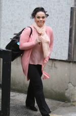 LISA RILEY Leaves ITV Studios in London 05/23/2017