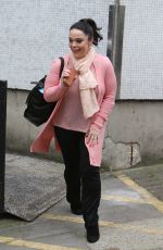 LISA RILEY Leaves ITV Studios in London 05/23/2017