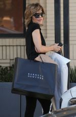 LISA RINNA Shopping at Barney