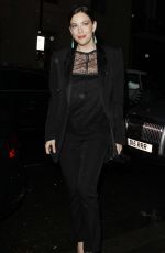 LIV TYLER Leaves Ara Vartanian x Kate Moss Launch Party in London 05/17/2017