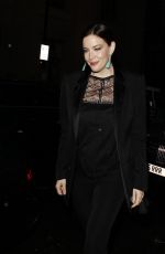 LIV TYLER Leaves Ara Vartanian x Kate Moss Launch Party in London 05/17/2017