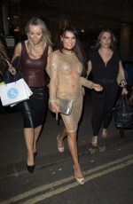 LIZZIE CUNDY Celebrates Her 47th Birthday in London 02/05/2017