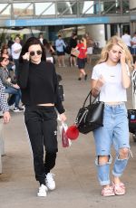 LOTTIE MOSS and EMILY BLACKWELL Out Shopping in Marbella 05/26/2017