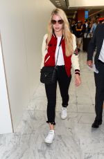 LOTTIE MOSS Arrives at Airport in Nice 05/20/2017