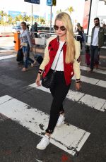 LOTTIE MOSS Arrives at Airport in Nice 05/20/2017
