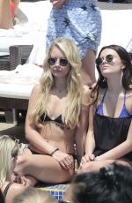 LOTTIE MOSS in Bikini on Vacation in Marbella 05/27/2017