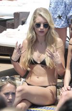 LOTTIE MOSS in Bikini on Vacation in Marbella 05/27/2017