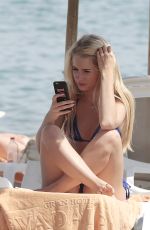LOTTIE MOSS in Bikini on Vacation in Marbella 05/27/2017