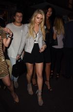 LOTTIE MOSS Leaves Oliver Proudlocks Party in London 05/11/2017