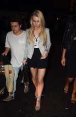 LOTTIE MOSS Leaves Oliver Proudlocks Party in London 05/11/2017
