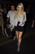 LOTTIE MOSS Leaves Oliver Proudlocks Party in London 05/11/2017