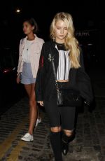 LOTTIE MOSS Leaves Shoreditch House in London 05/30/2017