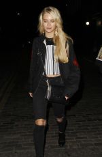 LOTTIE MOSS Leaves Shoreditch House in London 05/30/2017