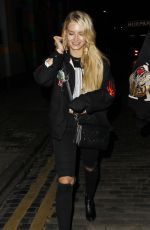 LOTTIE MOSS Leaves Shoreditch House in London 05/30/2017